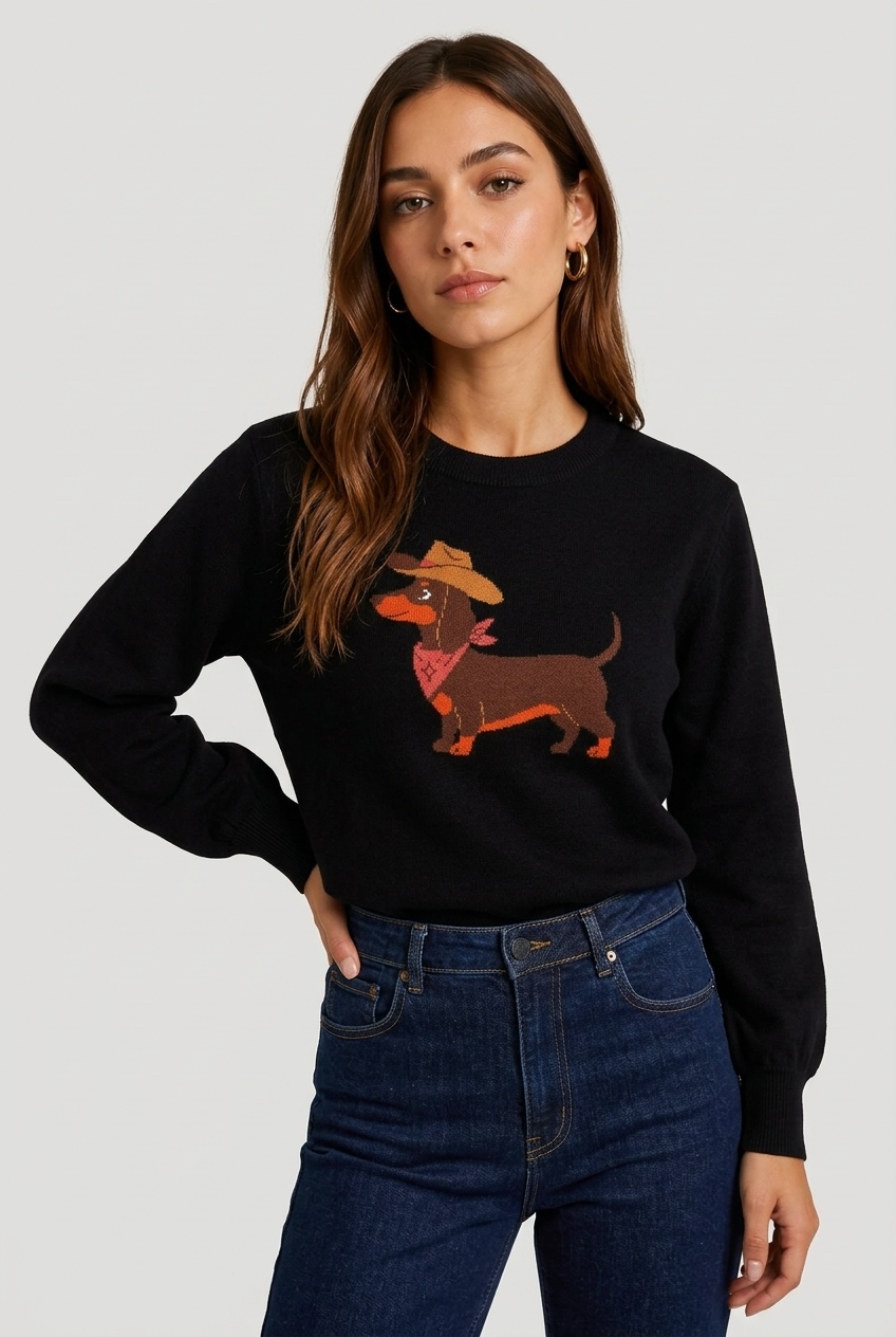 Jersey perro negro