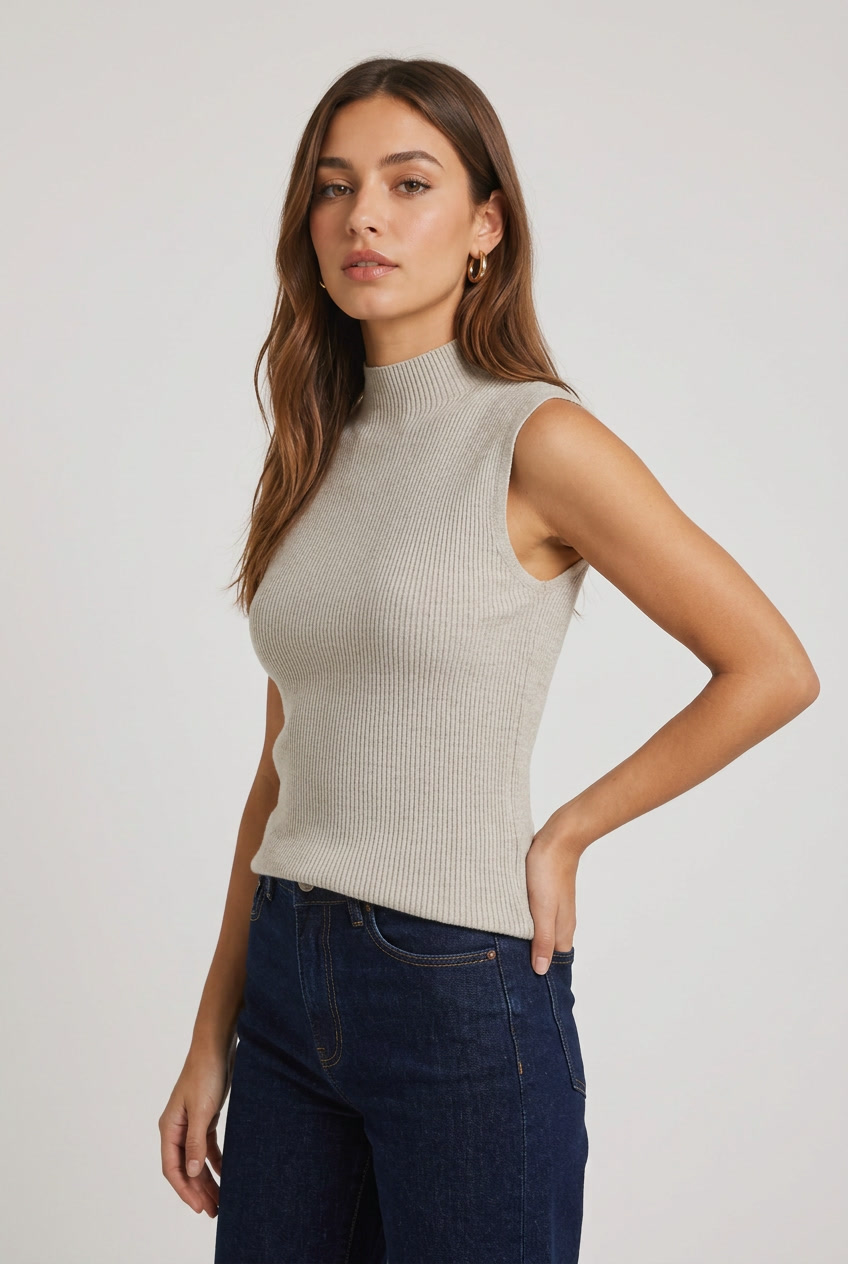 JERSEY S/M CANALE BEIGE