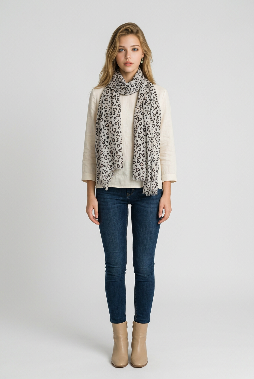 Pañuelo animal print