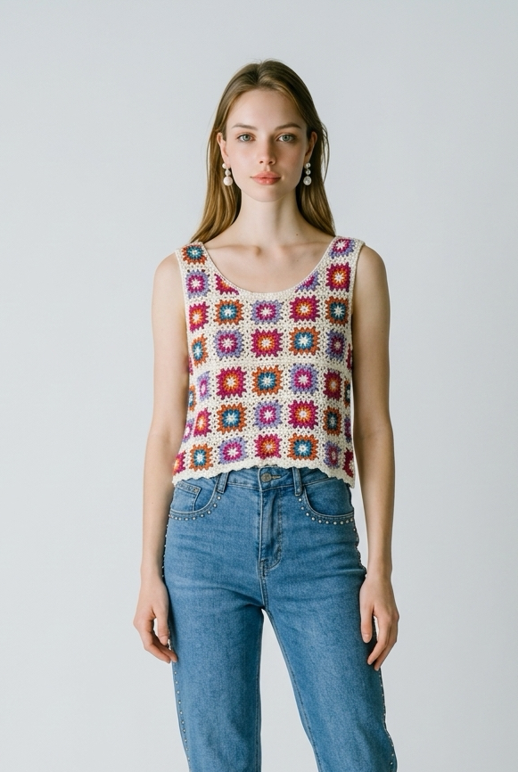 chaleco crochet