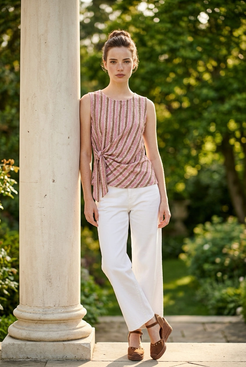 Blusa lazo