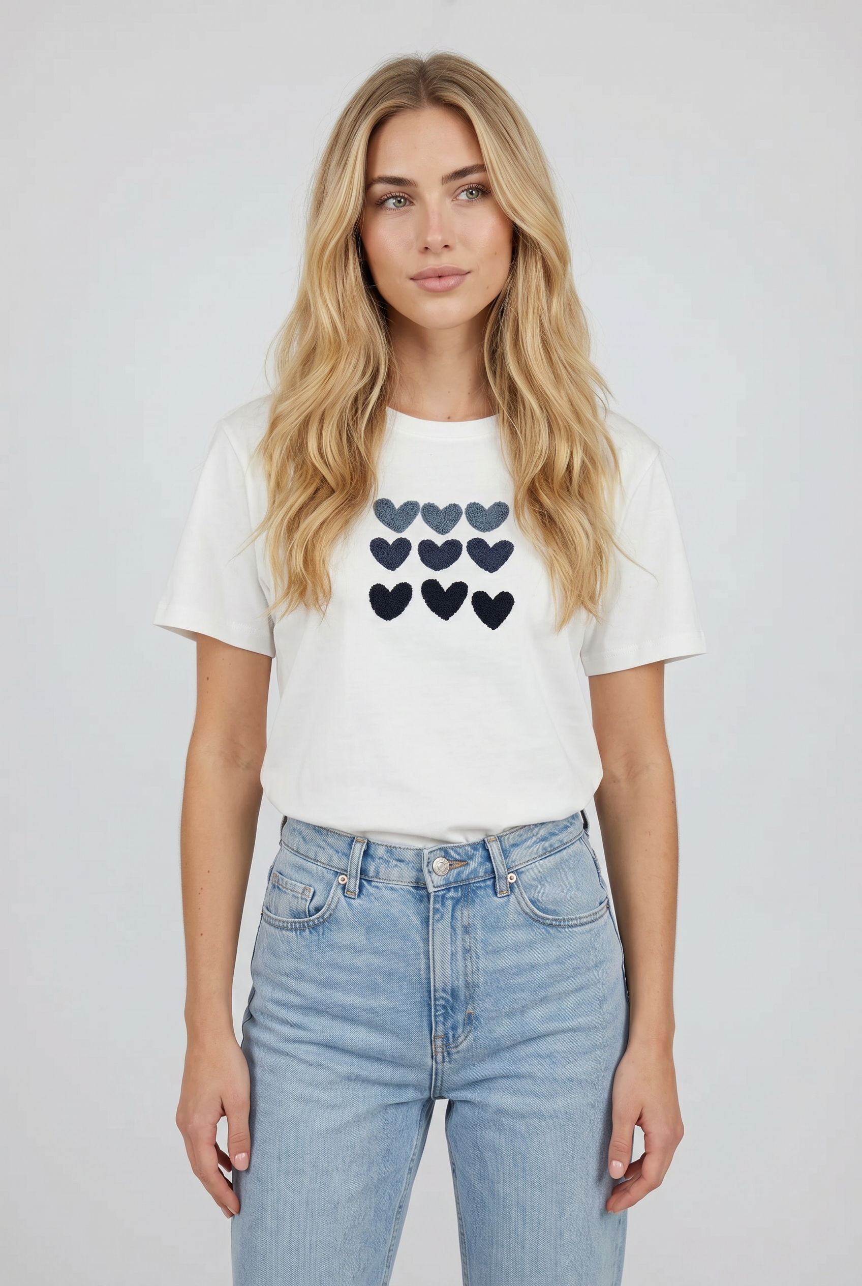 camiseta corazones
