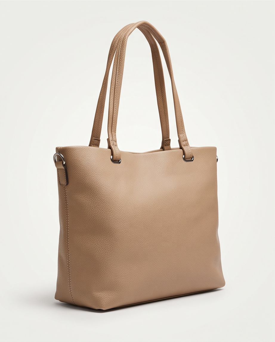 Bolso shipping bag beige