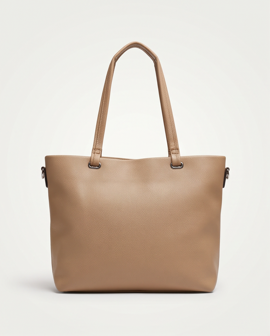 Bolso shipping bag beige