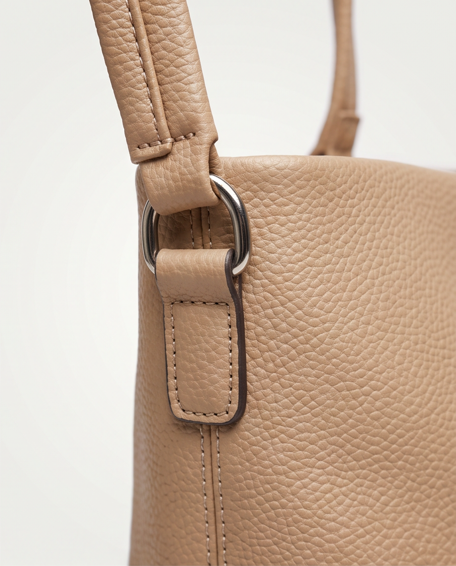 Bolso shipping bag beige