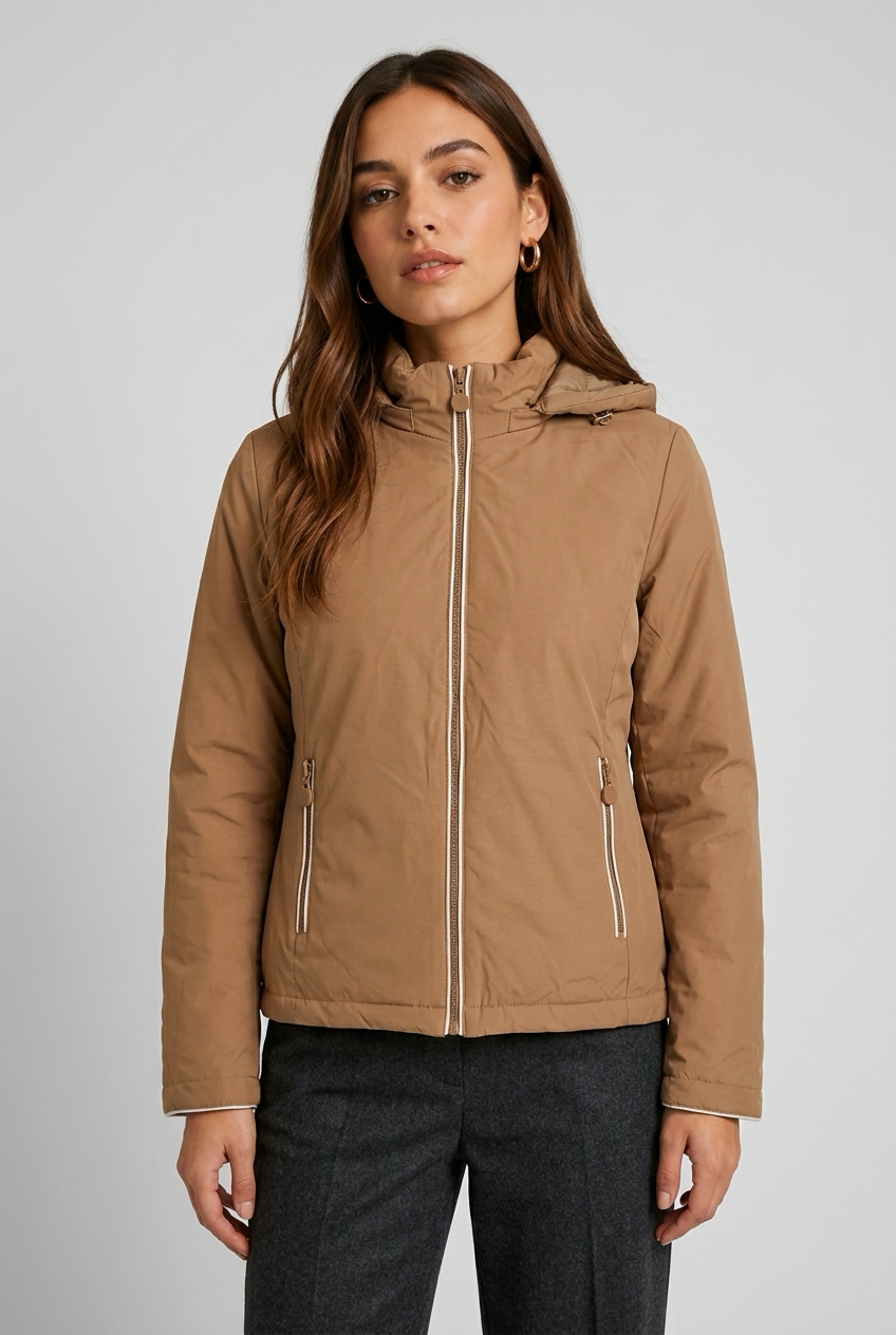 ACOLCHADO REVERSIBLE CAMEL