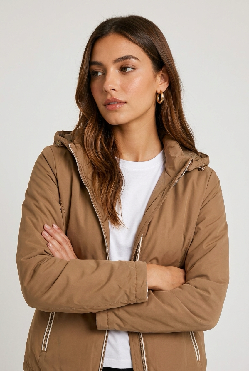 ACOLCHADO REVERSIBLE CAMEL