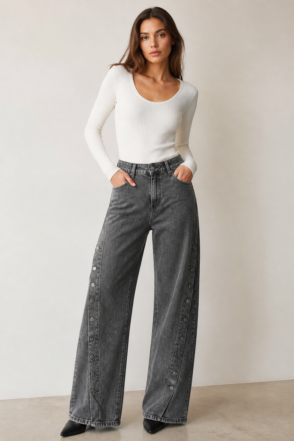 Jeans botones