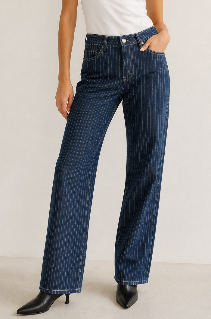 JEANS AZUL RAYAS