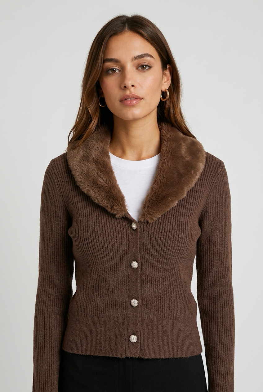 jersey pelo marron