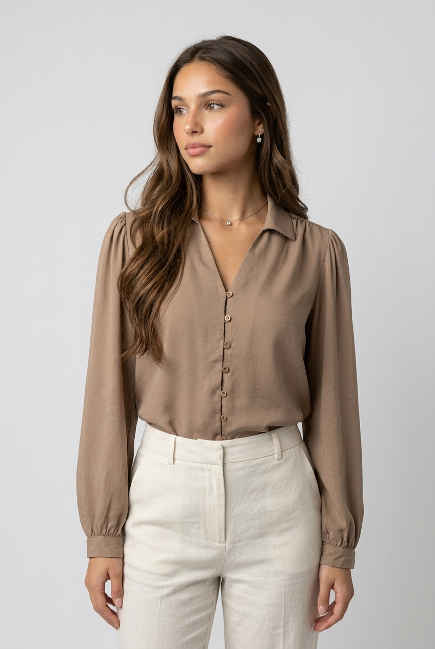camisa lisa